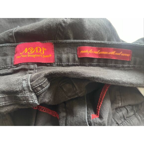 Not Your Daughters Jeans Black Bootcut Jeans Women’s  Size 18W - Picture 4 of 7